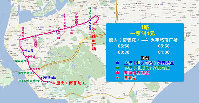 廈門(mén)BRT最新線路圖全景解析