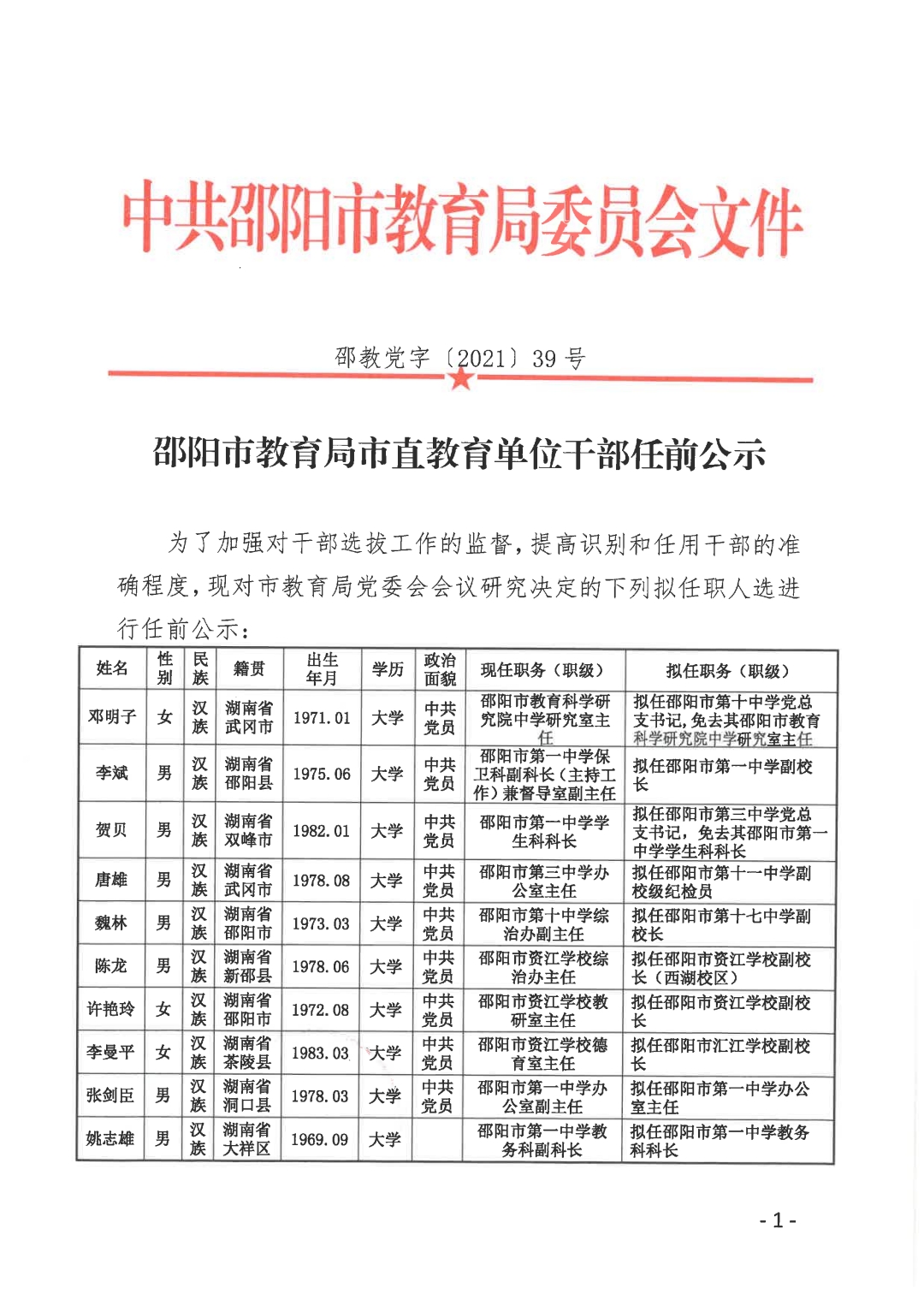 韶山市教育局人事大調(diào)整重塑教育格局，引領(lǐng)未來教育之光